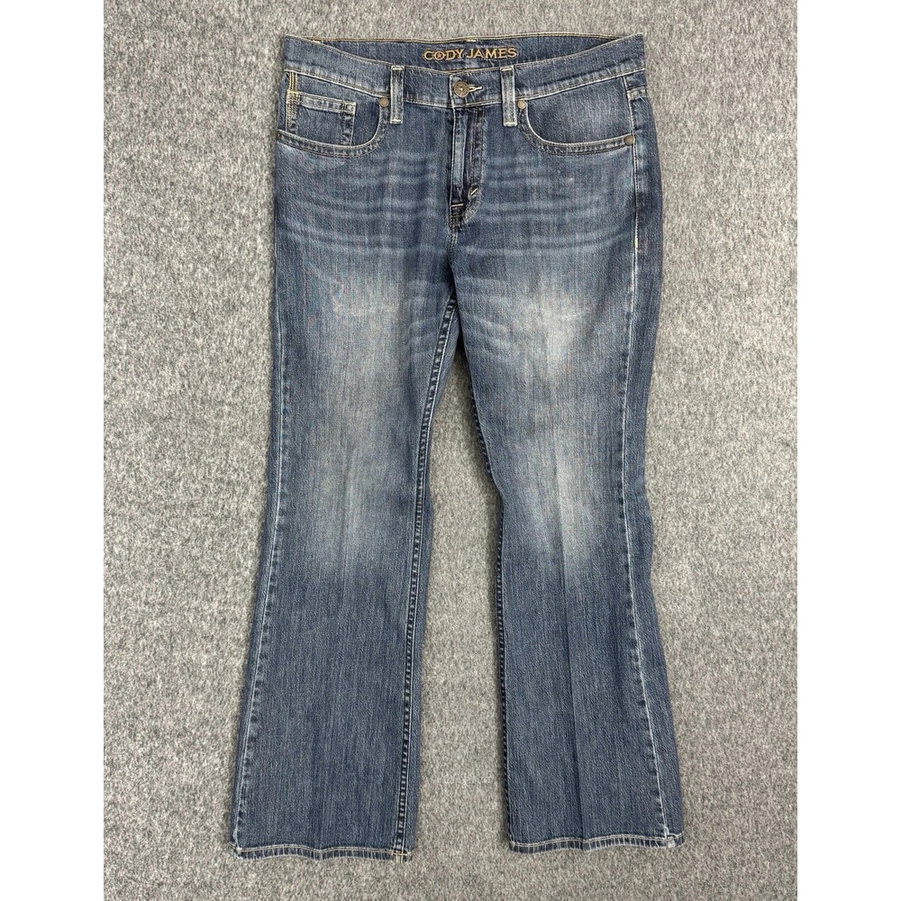 Cody James Bootcut Stretch Medium Wash Blue Men's Jeans 32x30
